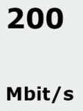 Business 200 Mbit/s symmetrischer Internet Uplink – Standleitung
